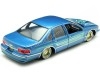 1993 Chevrolet Caprice Lowrider Azul Metalizado Decorado 1:24 Motor Max 79022