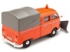 1967 Volkswagen Type 2 T1 Pickup Truck Con Quitanieves 1:24 Motor Max 79593