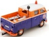 1967 Volkswagen Type 2 T1 Pickup Truck Gulf Azul/Naranja 1:24 Motor Max 79650