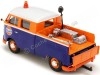 1967 Volkswagen Type 2 T1 Pickup Truck Gulf Azul/Naranja 1:24 Motor Max 79650