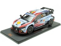 2024 Hyundai i20 N Rally1 Hybrid Nº11 Neuville/Wydaeghe Ganador Rally Monte Carlo 1:18 IXO Models 18RMC194.22