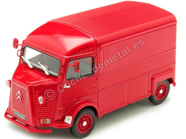 1969 Citroen Type HY Rojo 1:24 Welly 24019