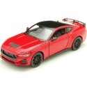 2024 Ford Mustang GT Rojo 1:24 Welly 24123