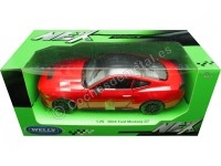 2024 Ford Mustang GT Rojo 1:24 Welly 24123