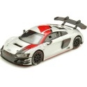 2015 Audi R8 LMS GT3 Plateado Decorado 1:24 Motor Max 73788