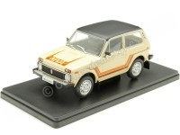 1980 Lada Niva 5000 Beige Decorado 1:24 WhiteBox 124224