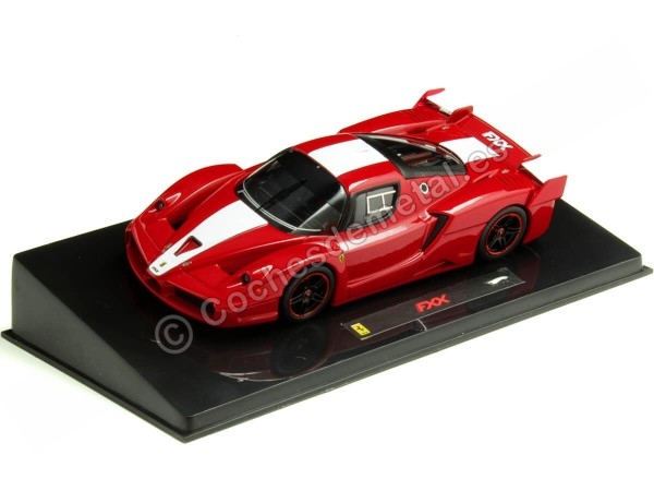 2005 Ferrari FXX Rojo/Blanco 1:43 Hot Wheels Elite N5605