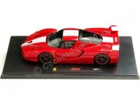 2005 Ferrari FXX Rojo/Blanco 1:43 Hot Wheels Elite N5605