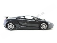 Cochesdemetal.es 2007 Lamborghini Gallardo Superleggera Gris Dark 1:18 Motor Max 73181