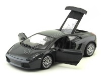 Cochesdemetal.es 2007 Lamborghini Gallardo Superleggera Gris Dark 1:18 Motor Max 73181