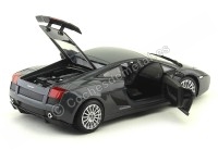 Cochesdemetal.es 2007 Lamborghini Gallardo Superleggera Gris Oscuro 1:18 Motor Max 73181