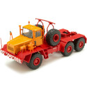 1987 Cabeza Tractora Faun Kolossos 6x6 Naranja/Rojo 1:43 Premium Cl...