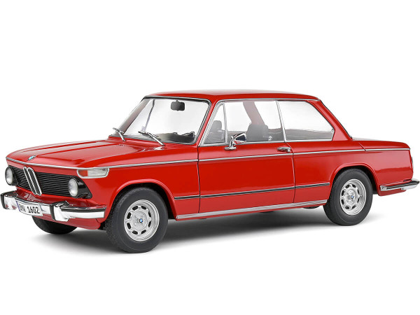 1971 BMW 2002 Tii Turbo Evocation Rojo Verona 1:18 Solido S1808601