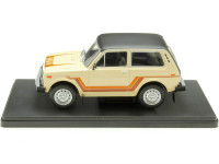 1980 Lada Niva 5000 Beige Decorado 1:24 WhiteBox 124224