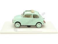 1968 Fiat 500 L Azul Pastel 1:18 Norev 187777