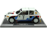 1985 Peugeot 205 T16 Evo 2 Nº2 Vatanen/Harryman Ganador Rally Montecarlo 1:18 Norev 184864