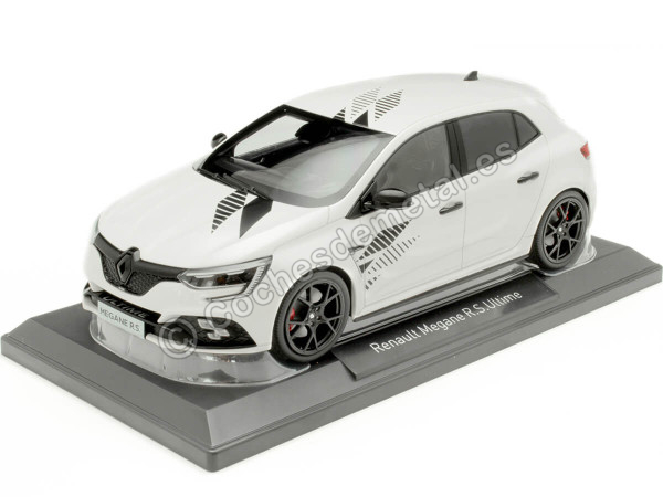 2023 Renault Megane RS Ultime Blanco Perlado Decorado 1:18 Norev 185396