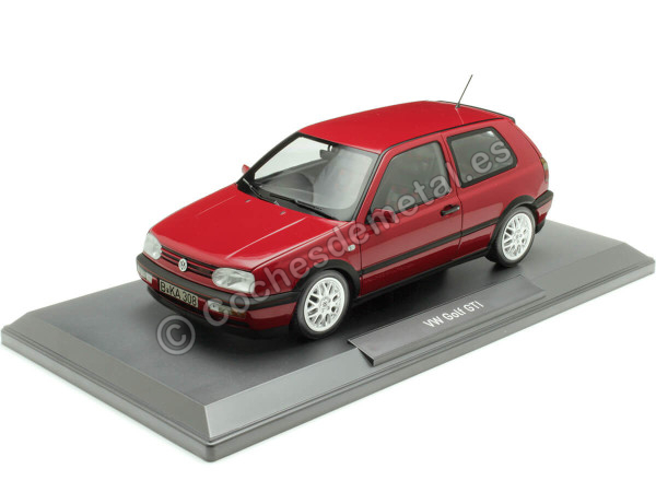 1996 Volkswagen Golf GTI Rojo Flash 1:18 Norev 188418