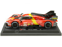 2023 Ferrari 499P 3.0L Turbo V6 Nº51 Guidi/Calado/Giovinazzi Ganador 24h LeMans 1:24 Bburago 26309-51