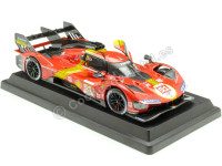 2023 Ferrari 499P 3.0L Turbo V6 Nº51 Guidi/Calado/Giovinazzi Ganador 24h LeMans 1:24 Bburago 26309-51