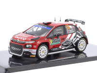 Cochesdemetal.es 2024 Citroen C3 Rally2 Nº20 Rossel/Dunand Rally Monte Carlo 1:43 IXO Models RAM916.22