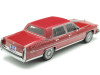 1982 Cadillac Fleetwood Brougham Rojo Oscuro 1:18 MC Group 18251