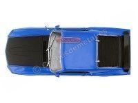 Cochesdemetal.es 1969 Ford Mustang Boss 302 Azul/Negro 1:18 Welly 12516