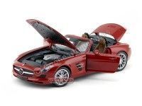 Cochesdemetal.es 2011 Mercedes-Benz SLS (C197) AMG Roadster Rojo 1:18 Minichamps 100039030