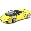Cochesdemetal.es 2000 Lamborghini Gallardo Spyder Amarillo 1:18 Bburago 12016