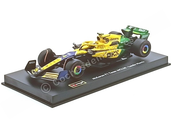 Réplica McLaren MCL38 Oscar Piastri F1 2024 - 1:43 Bburago