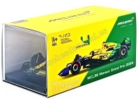 Réplica McLaren MCL38 Oscar Piastri F1 2024 - 1:43 Bburago