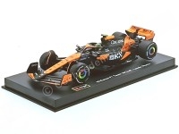 Réplica McLaren MCL38 Lando Norris F1 2024 - 1:43 Bburago