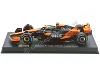 Réplica McLaren MCL38 Lando Norris F1 2024 - 1:43 Bburago