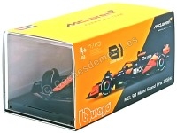 Réplica McLaren MCL38 Miami GPLando Norris F1 2024 - 1:43 Bburago