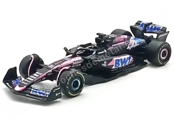 Réplica Alpine A524 de Esteban Ocon F1 2024 - 1:43 Bburago Signature