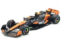 Réplica McLaren MCL38 Miami GPLando Norris F1 2024 - 1:43 Bburago