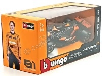 Réplica McLaren MCL38 Miami GPLando Norris F1 2024 - 1:43 Bburago