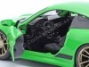 Cochesdemetal.es 2007 Porsche 911 (997) GT3 Fast X (Fast & Furious 10) Verde 1:24 Jada Toys 34919