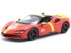 2020 Ferrari SF90 Stradale Assetto Fiorano Rojo 1:18 Bburago Signat...
