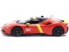 2020 Ferrari SF90 Stradale Assetto Fiorano Rojo 1:18 Bburago Signat...