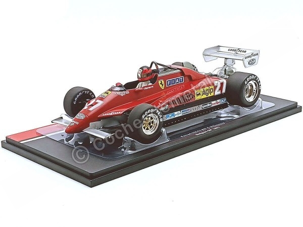 Cochesdemetal.es 1982 Ferrari 126C2 Nº27 Última Carrera Gilles Villeneuve GP F1 Bélgica 1:18 MC Group 18629F Cochesdemetal.es 1982 Ferrari 126C2 Nº27 Última Carrera Gilles Villeneuve GP F1 Bélgica 1:18 MC Group 18629F