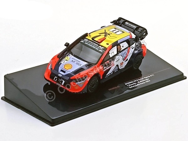 Réplica Hyundai i20 N Rally1 - Rally Croacia 2024 1:43 de IXO Models