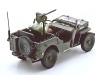 Jeep Willys 1941 Militar Verde Caqui - Réplica 1:43 Cararama
