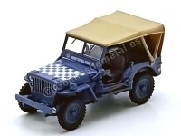 Jeep Willys Casabalnca Armado Arena del Desierto - Réplica 1:43