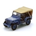 Jeep Willys Casabalnca Armado Arena del Desierto - Réplica 1:43