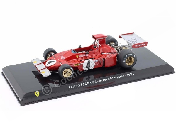 Ferrari F1 312 B2 1972 Nº4 Jacky Ickx – Miniatura 1:24 Premium