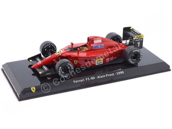 F1-91 Ferrari 1991 Nº27 Alain Prost – Modelo de Premium a escala 1:24