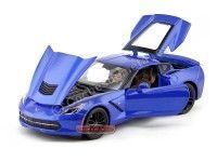 2014 Chevrolet Corvette Stingray Z51 Azul 1:18 Maisto 31677 Cochesdemetal 5 - Coches de Metal 