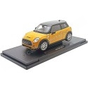 2016 New Mini Cooper S Hatchback Review Naranja/Negro 1:18 Welly 18050