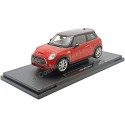 2016 New Mini Cooper S Hatchback Review Red-Black 1:18 Welly 18050